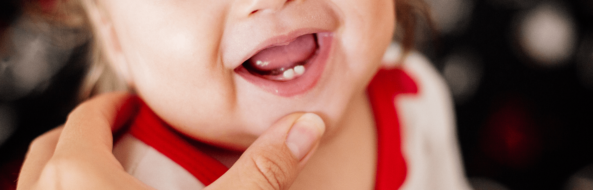 Quando nascem os primeiros dentinhos?